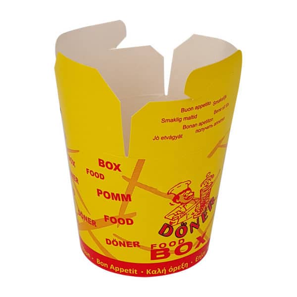 Printed Döner Box 26 oz