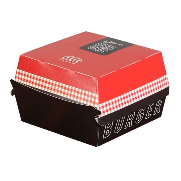 Printed Hamburger Box