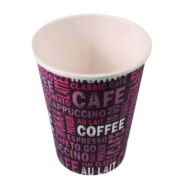 Printed Cardboard cup for hot drinks