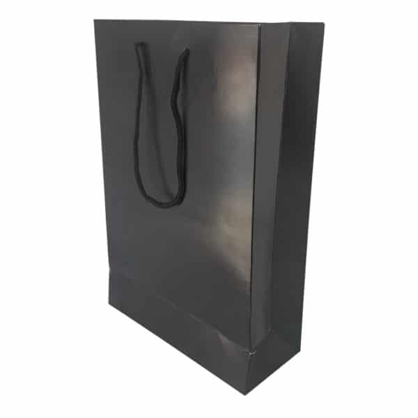 17 x 26 x 7 cm Cardboard Bag black color