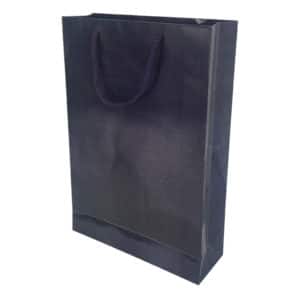 26 x 38,5 x 8 cm Cardboard Bag Navy Blue