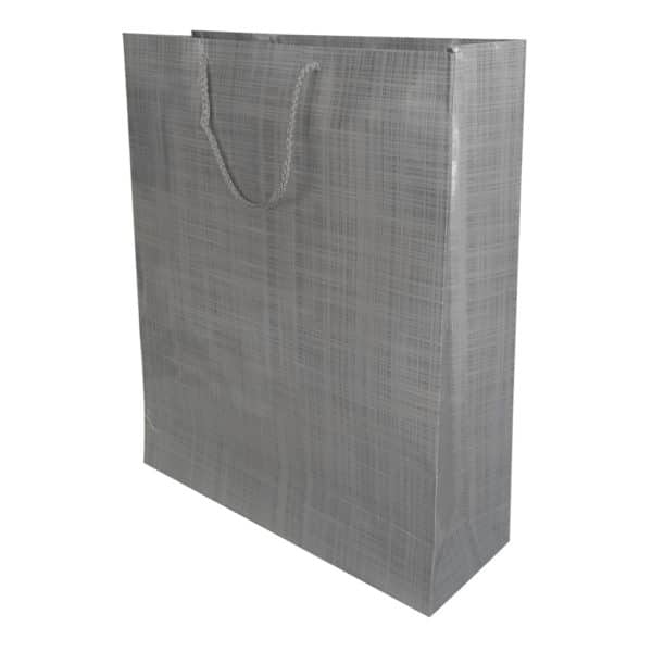 36_35 x 42 x 12 cm Cardboard bag grey color