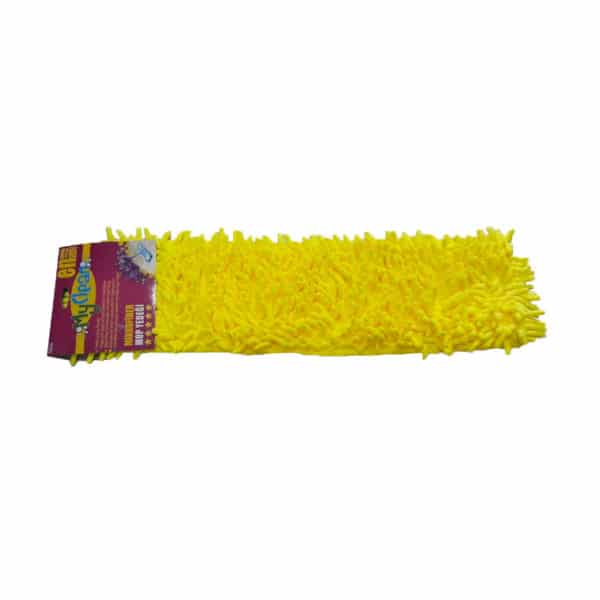 sarı makarna mop – 50 cm mikrofiber